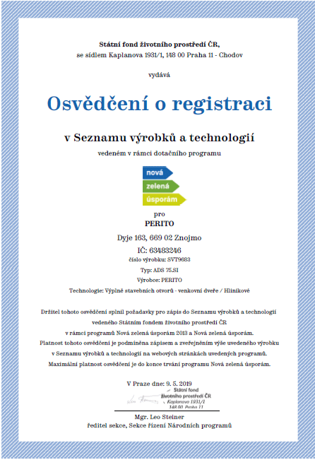 Certifikáty