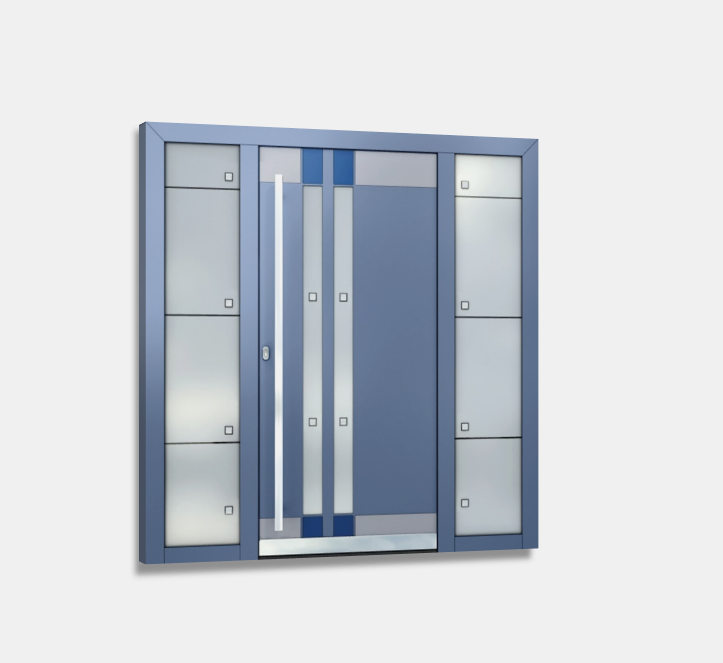 Jak vybrat hliníkové vchodové dveře