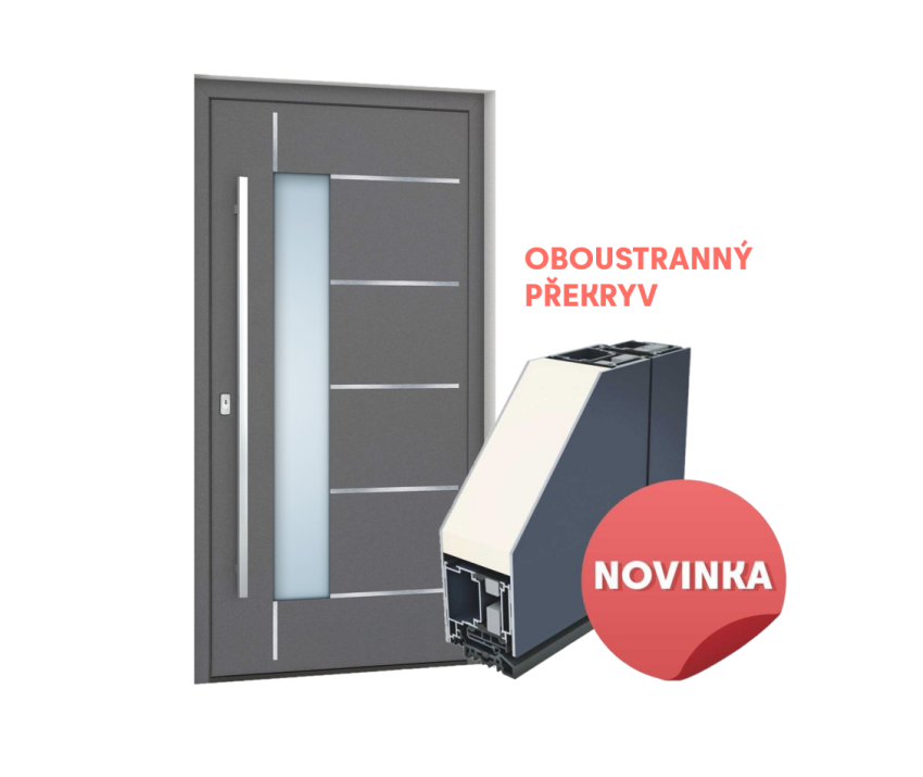 Alu smart v oboustranném překryvu