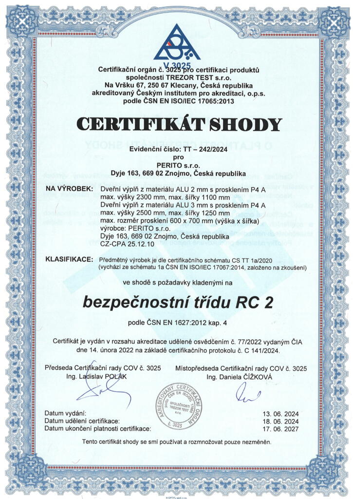 Certifikáty