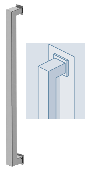 Madla a kliky na vchodové dveře