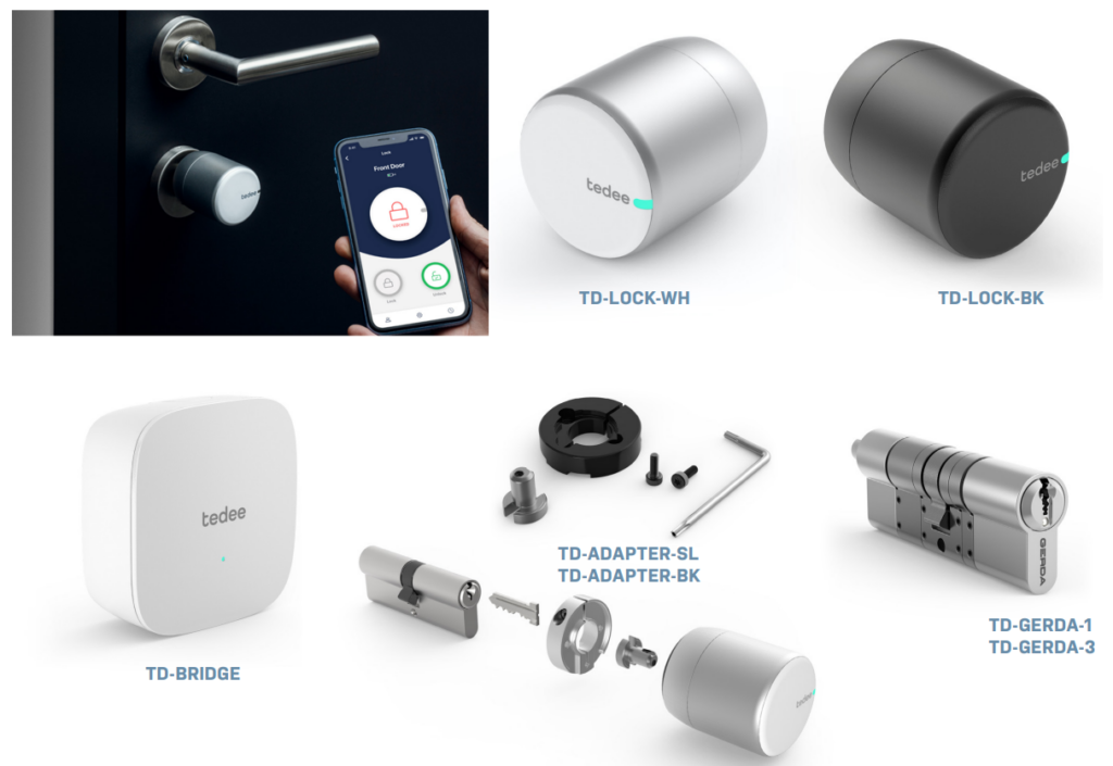 Madla a kliky na vchodové dveře